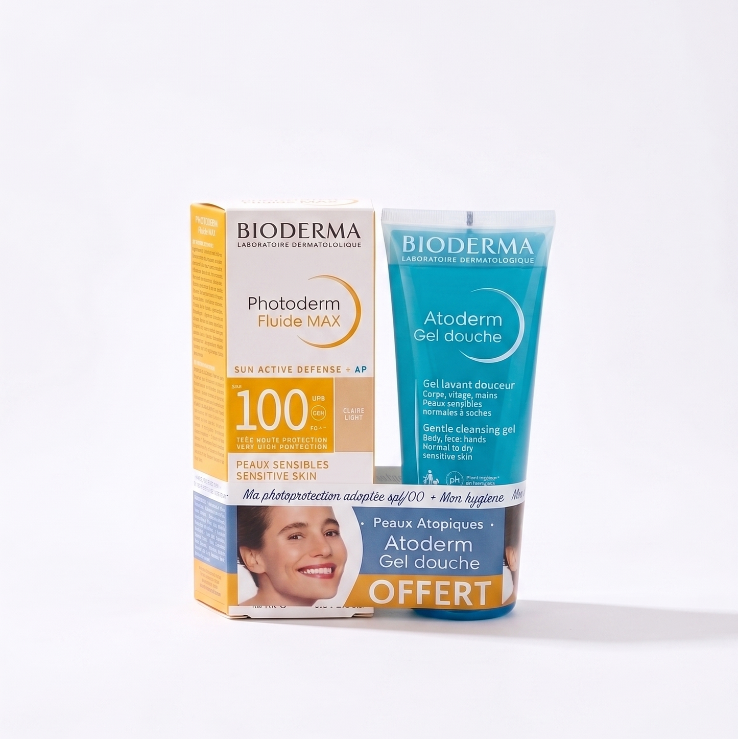 Pack Été Ultime : Haute protection visage avec gel douche offert