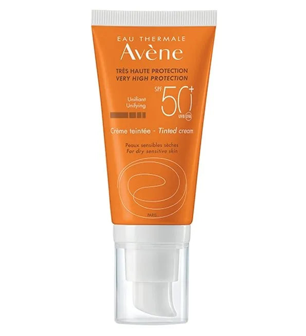 Avène Solaire Crème Teintée SPF 50+ : Haute Protection & Teint Unifié