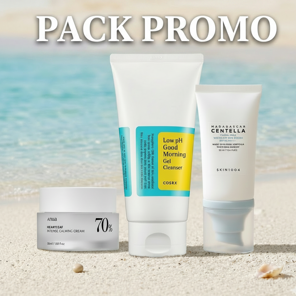 Pack basics : Les 3 Indispensables pour une Peau  الروتين الأساسي لبشرة مشرقة
